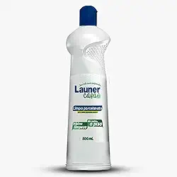 Limpa Porcelanato Profissional Concentrado Limpador de Alto Rendimento para Pisos, Mármore e Cerâmica Remove Sujeiras Difíceis sem Danificar Launer Casa 500ml