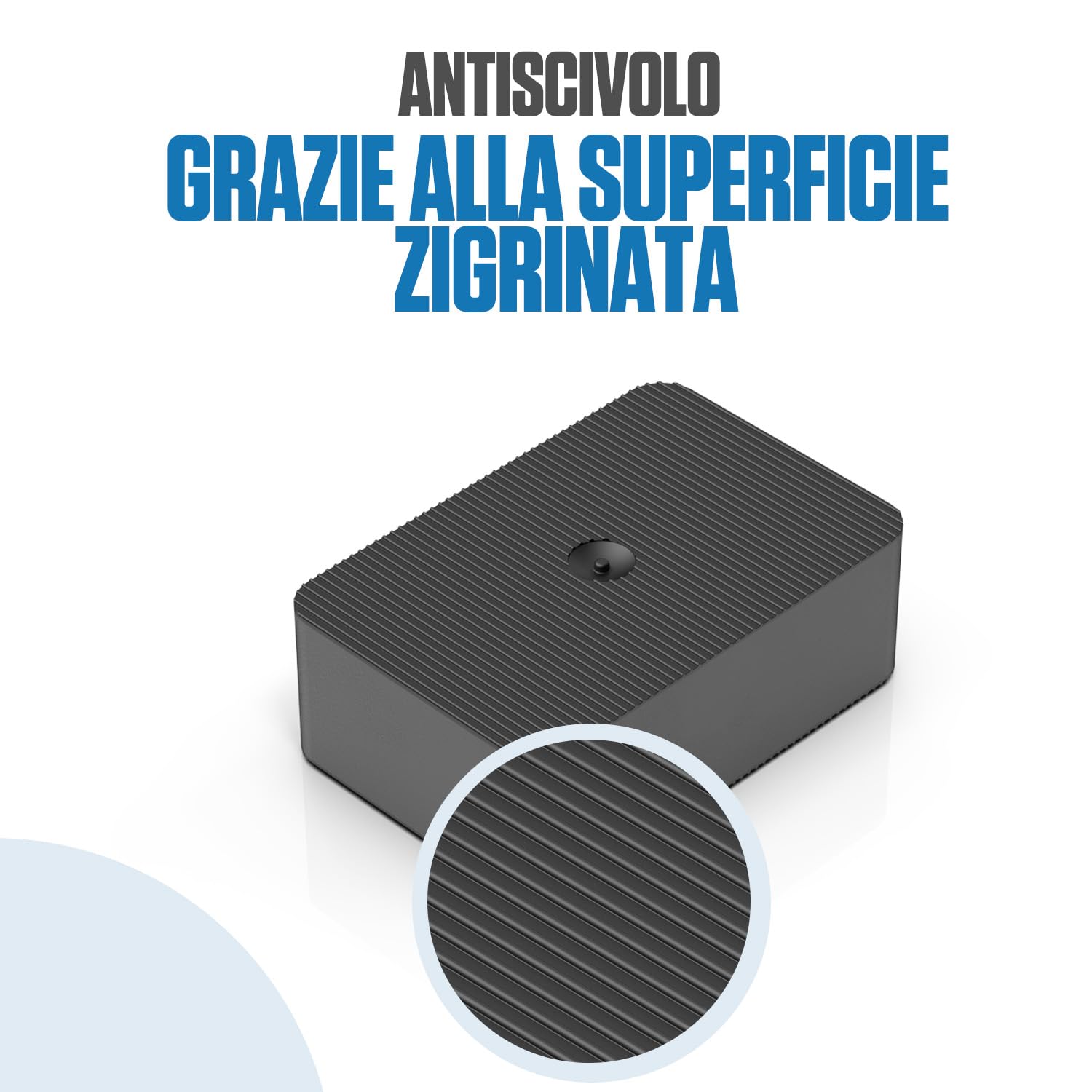 Bauhandel24 spessori in plastica 60 x 40 mm 20 mm 50 pezzi distanziatori resistenti piastre di compensazione per livellare cunei per mobili spessore per mobili ideali per costruzione e interni