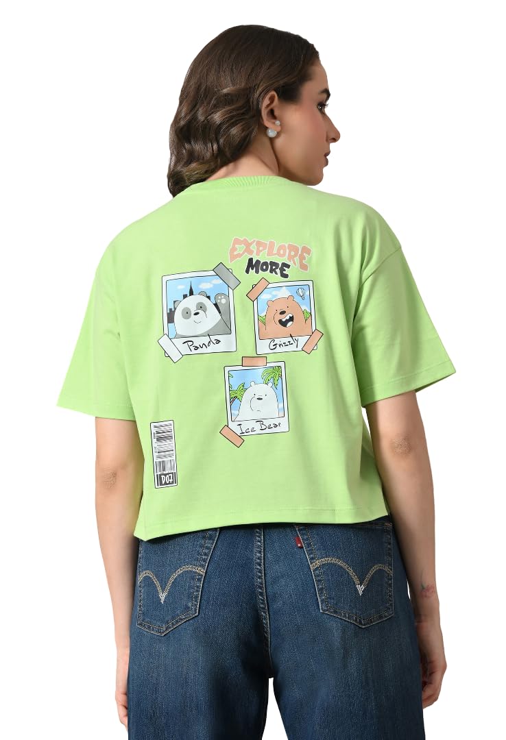 Women Boxy Fit with Print T-Shirt-image-27