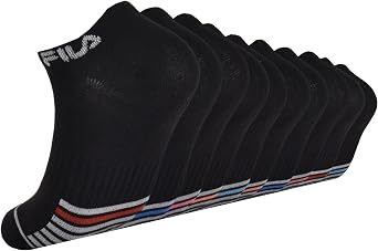 Fila Womens No Show Ankle Socks, Womens Athletic Socks, Multi Pack