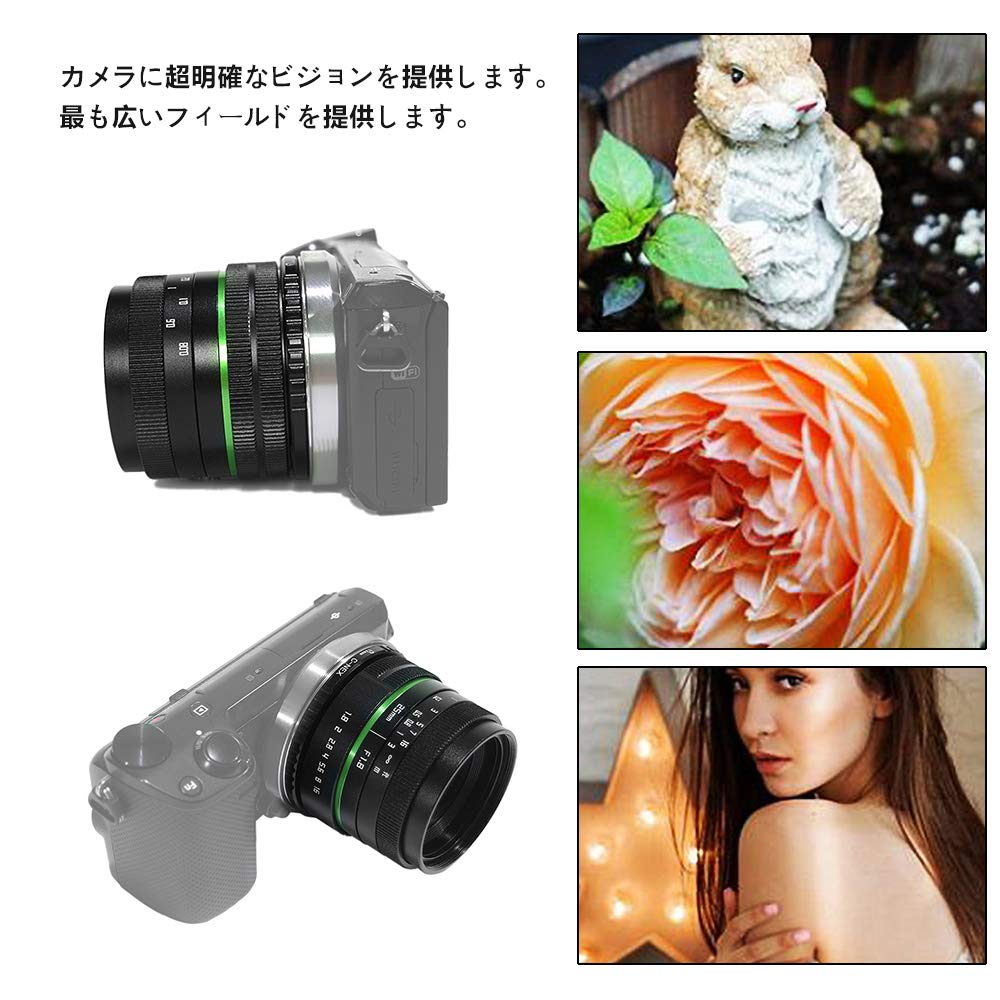 Amazon | (バシュポ) Pixco CCTVレンズ 25mm f/1.8 Cマウントテレビ