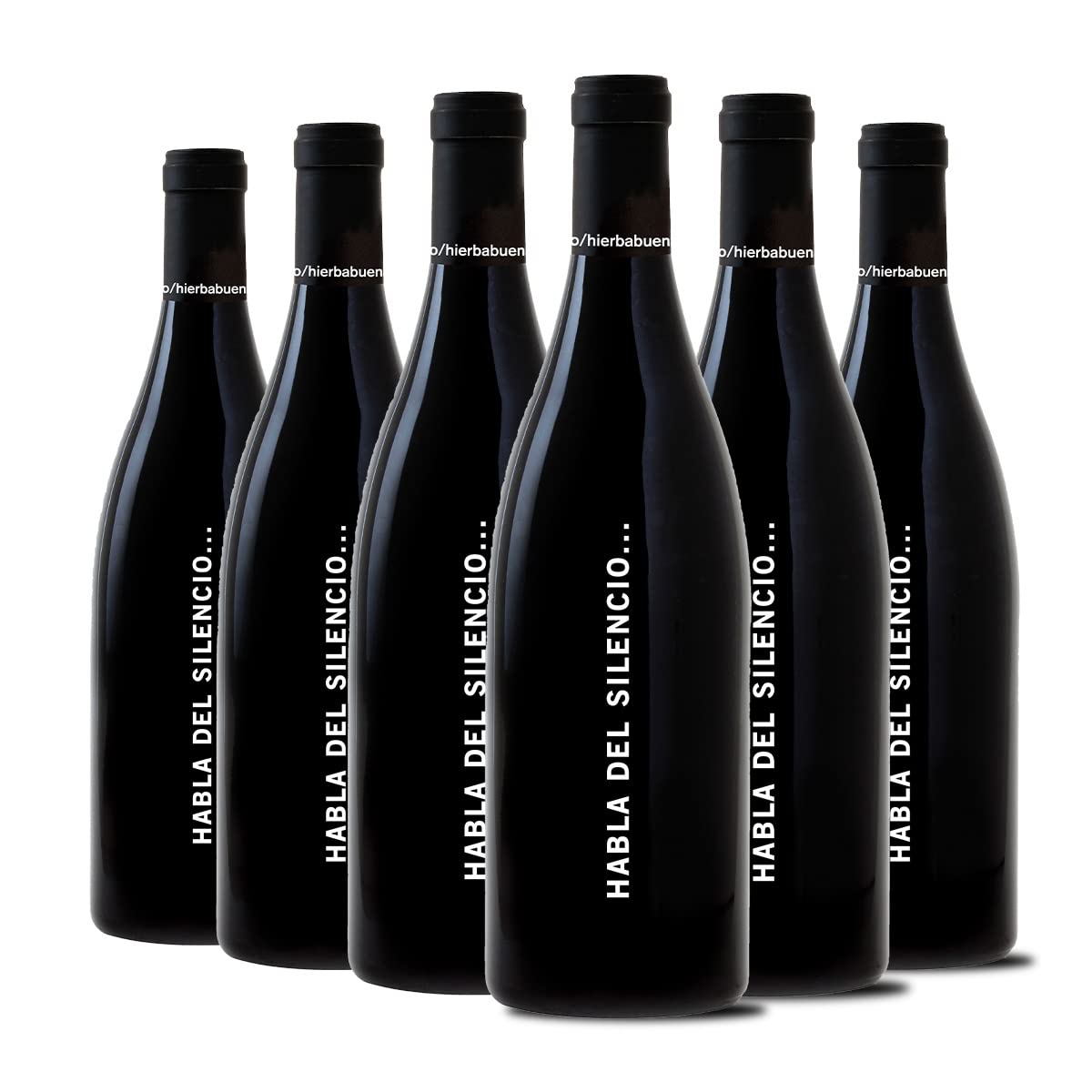 Habla del Silencio 2021 - Vino Tinto Crianza – Ideal para Guisos,Carnes y Embutidos Vino Díficil de Rechazar para una Buena Cena - Pack 6 Botellas 750ml