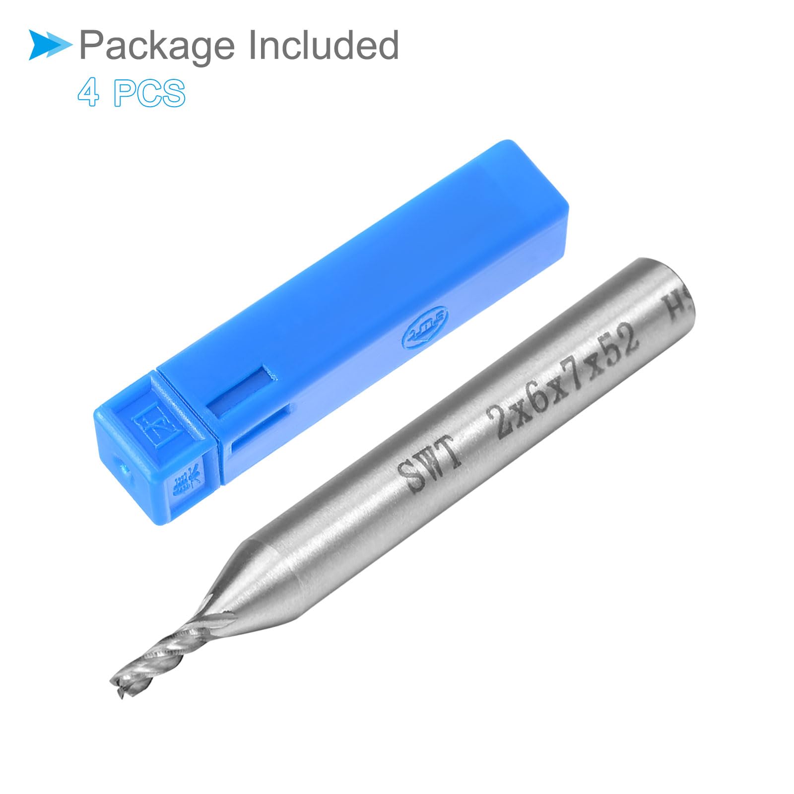 Fresa A Spirale 4 Taglienti 7mm - Per Legno, Plastica E Compensato - Foto 13