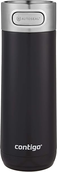 Contigo Luxe Autoseal Termos Bardak 470 mL Siyah