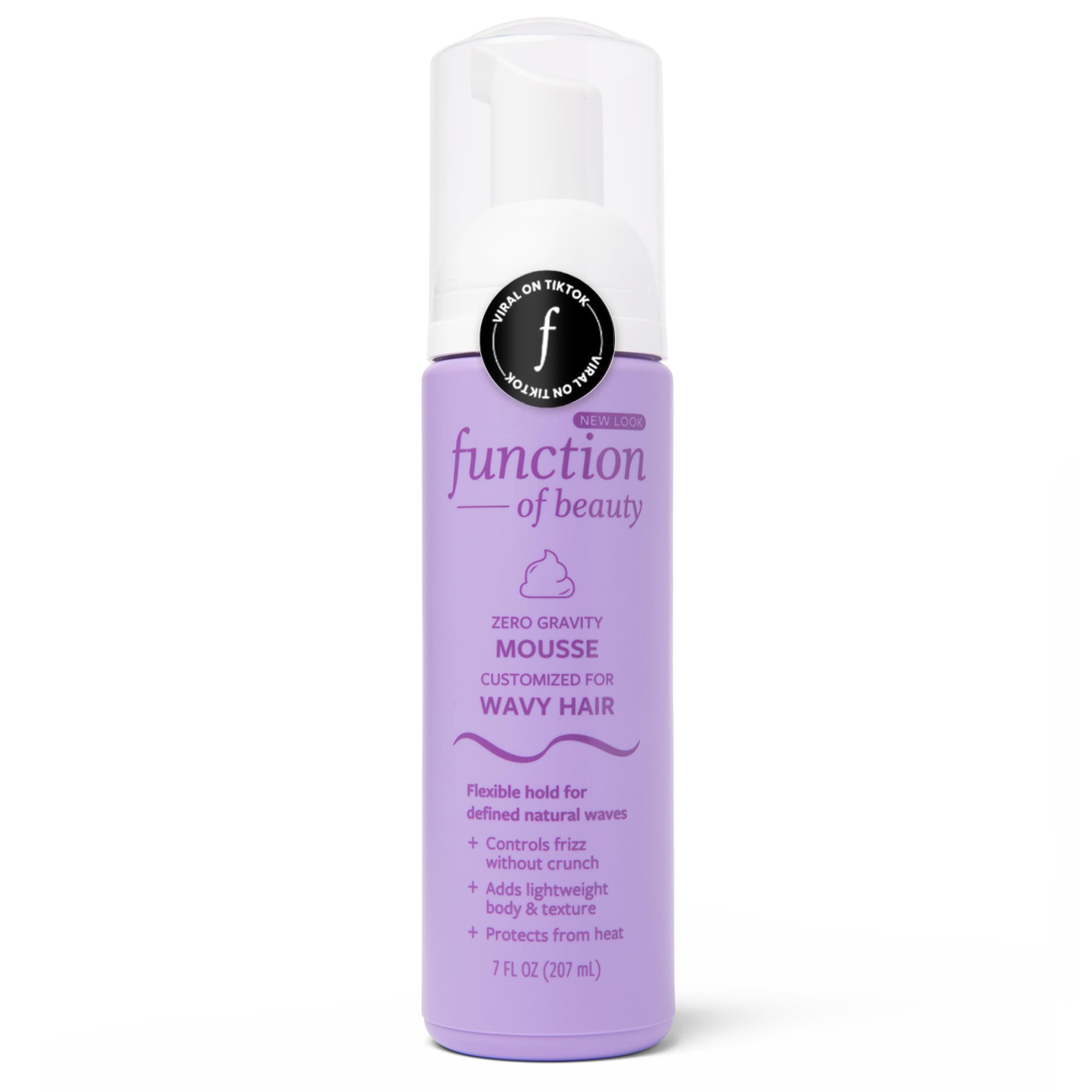 Photo 1 of Function of Beauty Zero Gravity Styling Mousse for Wavy Hair