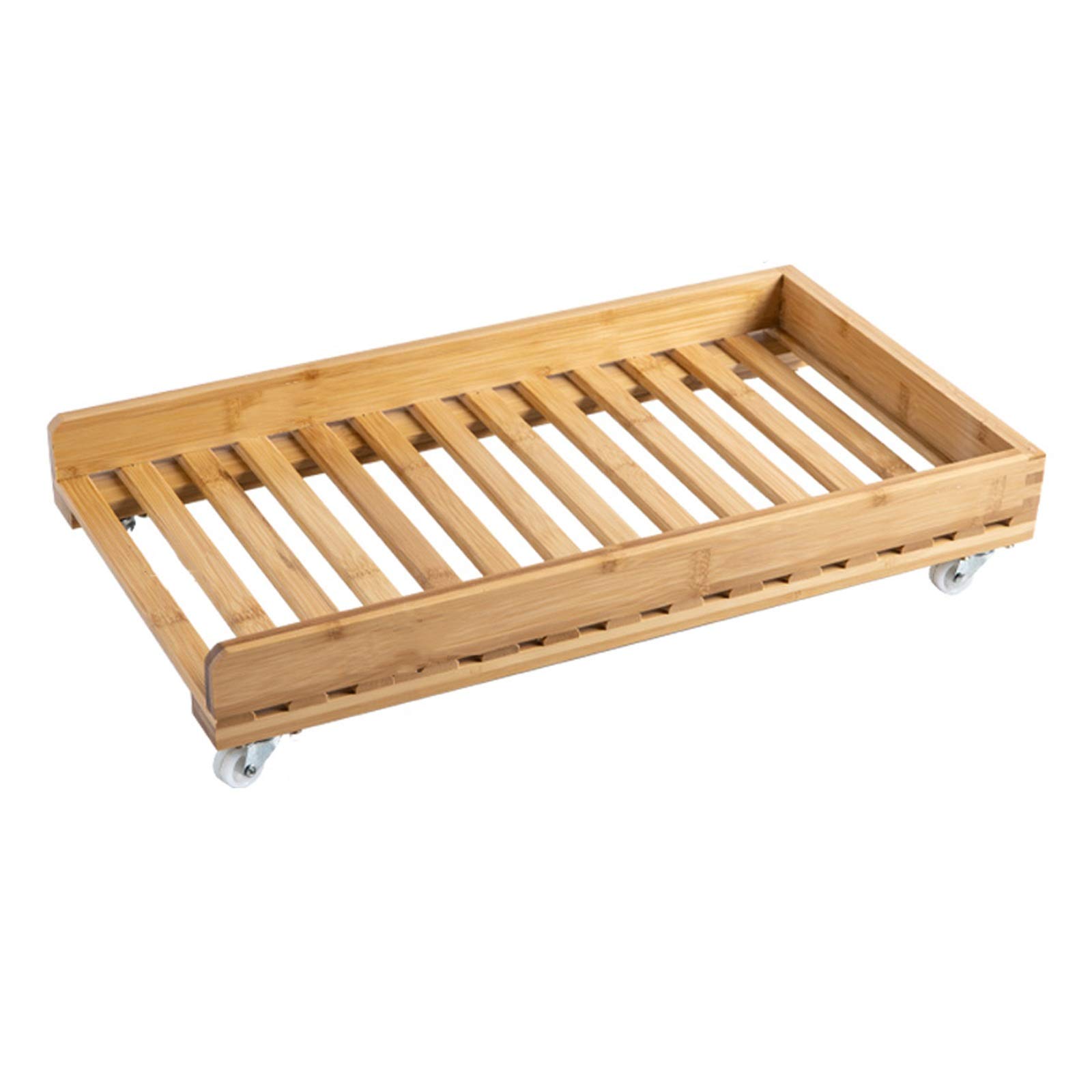 Carrito de Soporte de CPU ordenador personal Bracket de host móvil UPC El soporte con el soporte del piso de la caja de host de escritorio bisel de tres lados con 4 ruedas de lanzador se adapta a la m