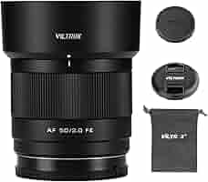 Amazon.com : VILTROX AF 50mm F2.0 E Full Frame Lens for Sony
