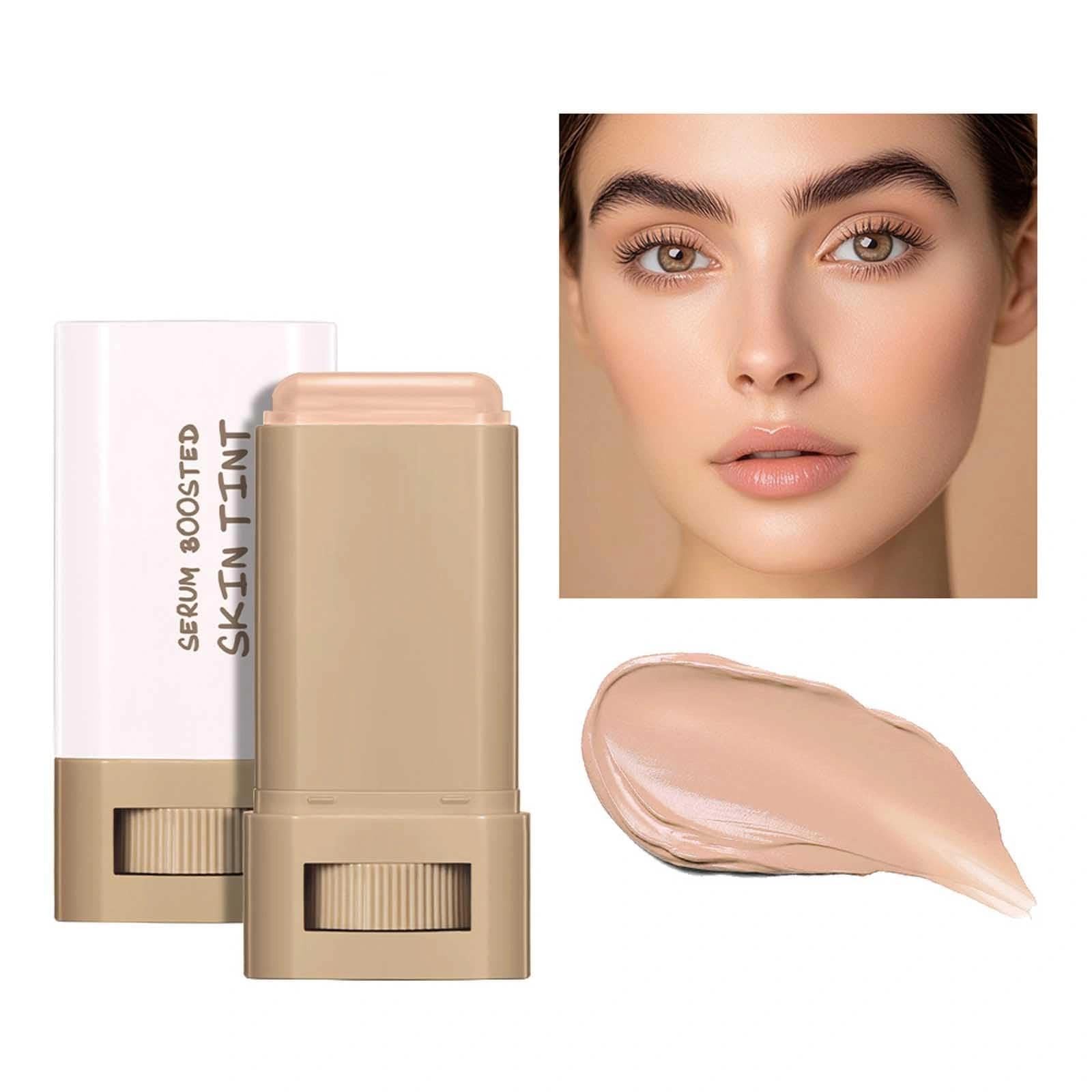 Foundation Stick for Full Coverage and Long-Lasting Waterproof Wear, Contour, Moisturize - Image 2