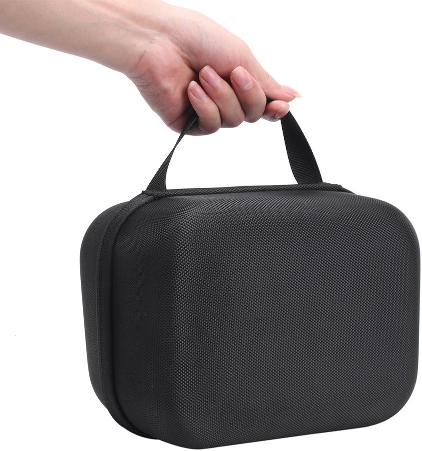 Esimen Hard Case for Oculus Go VR Virtual Reality Headset and Controllers Accessories Carry Bag Protective Storage Box (Black+Gray)