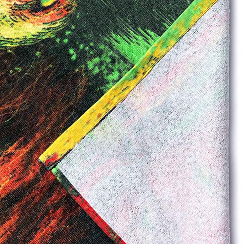 Rasta Lion Beach Towel 30 X 60 Inch 100% Cotton Jammin' Rastafari And Dreadlocks #TOP1