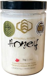 Wendell Estate Ice Honey Creamed Pure Honey (One Pack)
