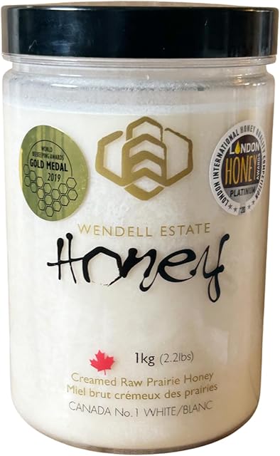 Wendell Estate Miel glacé Crème de miel pur (un seul paquet)