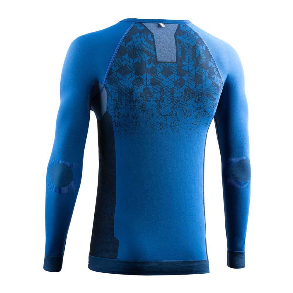 Lurbel Win Long Sleeves, Camiseta térmica, Ropa térmica, Camiseta de Invierno, Camiseta de Manga Larga, Camiseta Anti-Olor. Unisex. (XL - Extra Grande, Azul Royal)