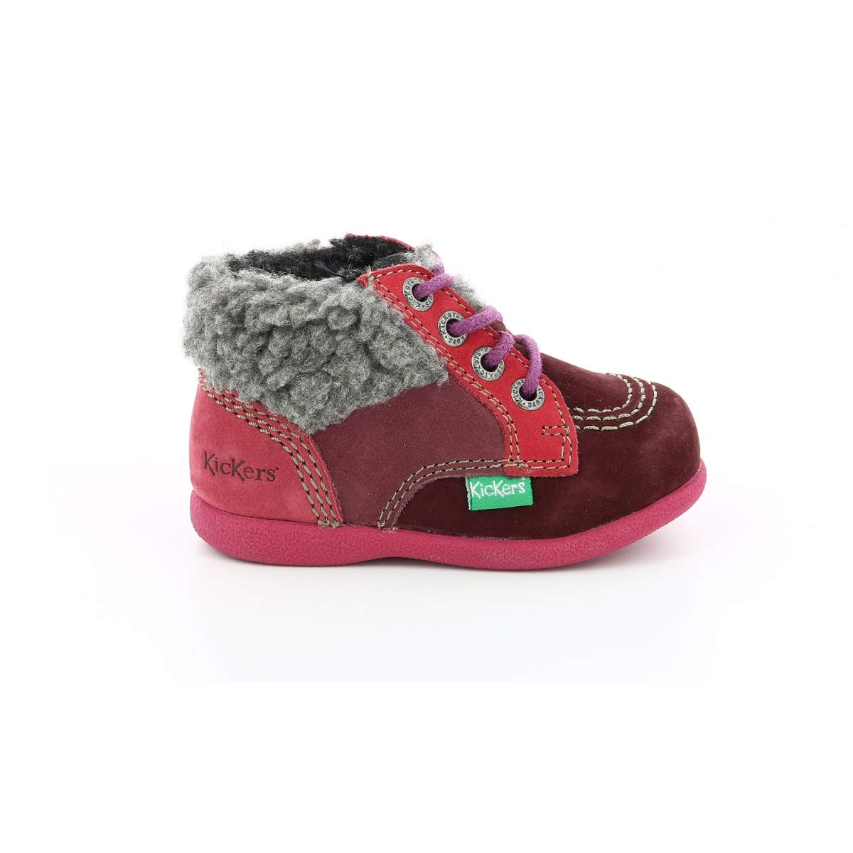 Kickers Babyfrost, Bottillons Fille,