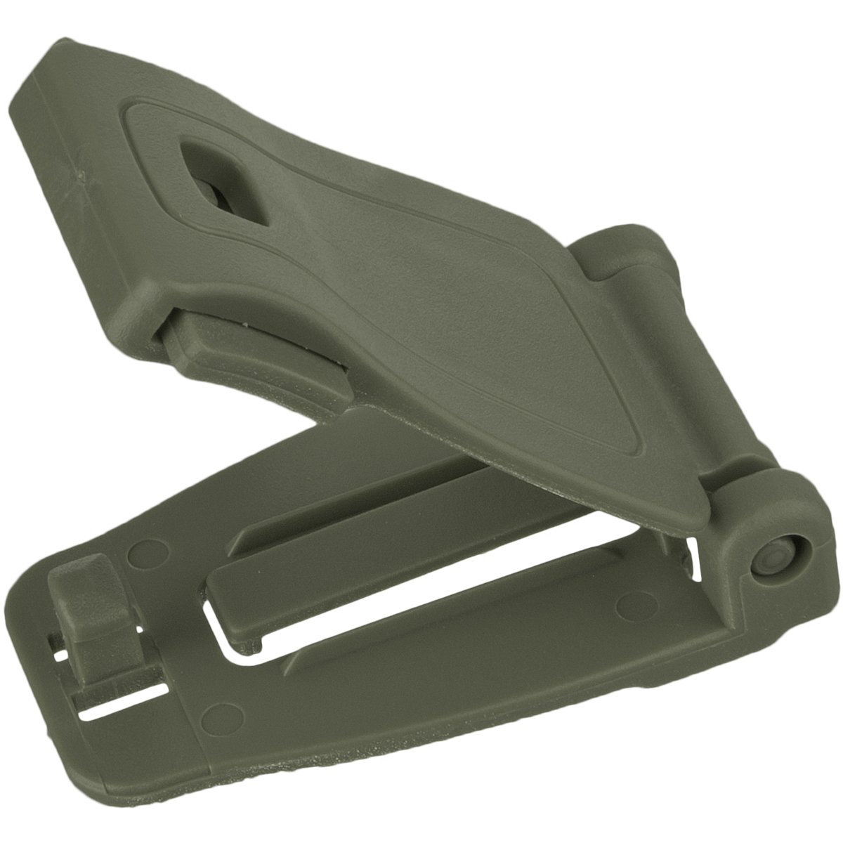 MFH Molle Adattatore Clip In Plastica Nera - Attacco Rapido Per Sistemi MOLLE/PALS - Dimensioni 5,3x3x1 Cm