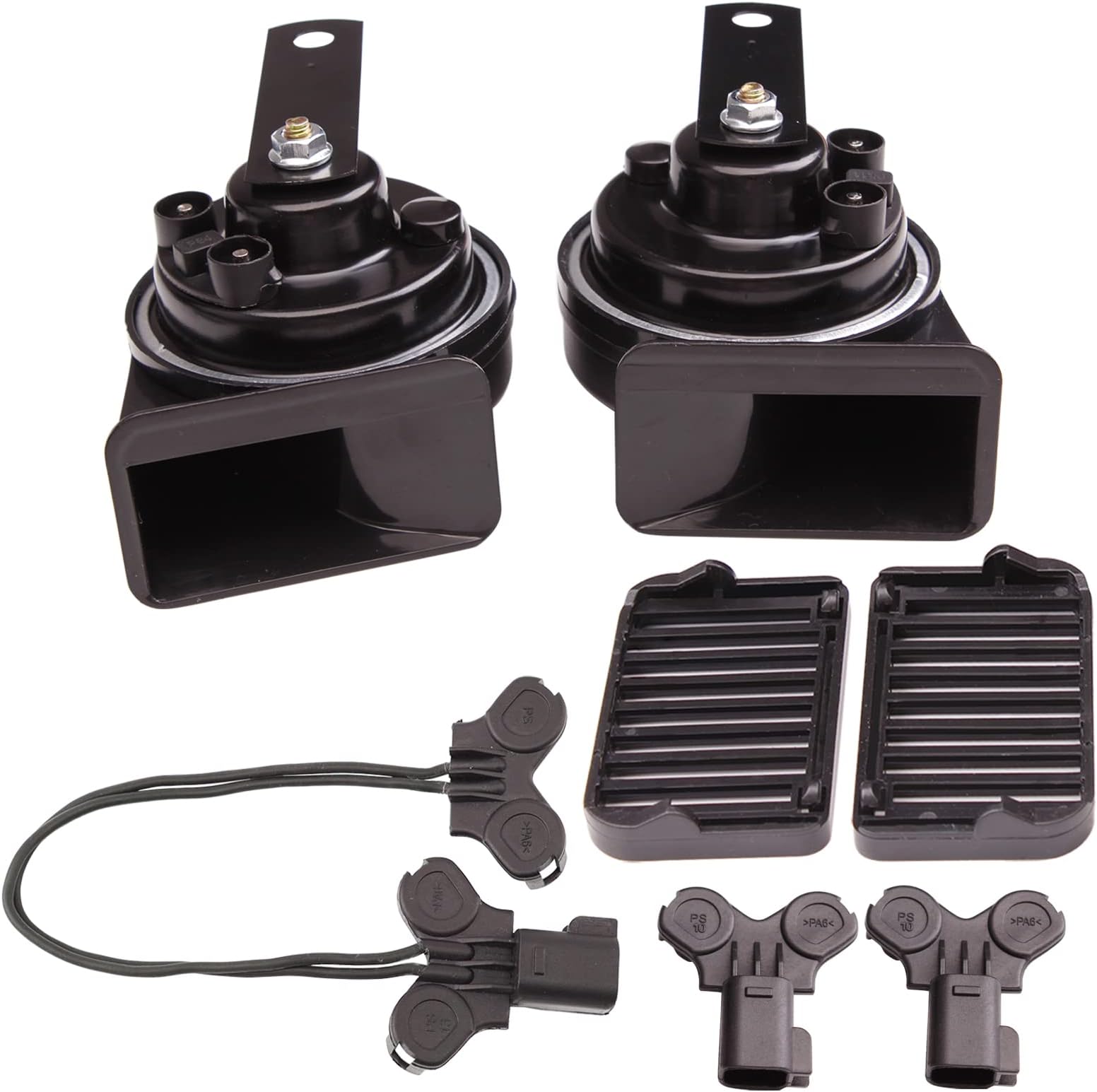 AOLIHAN Car Horn Compatible with Ford,12V Waterproof Snail Horn 125db