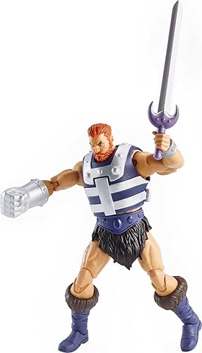 Miniatura 4 de Masters of the Universe Masterverse Fisto Figura de acción con accesorios, Motu de 7 pulgadas, regalo coleccionable para fanáticos de 6 años en
