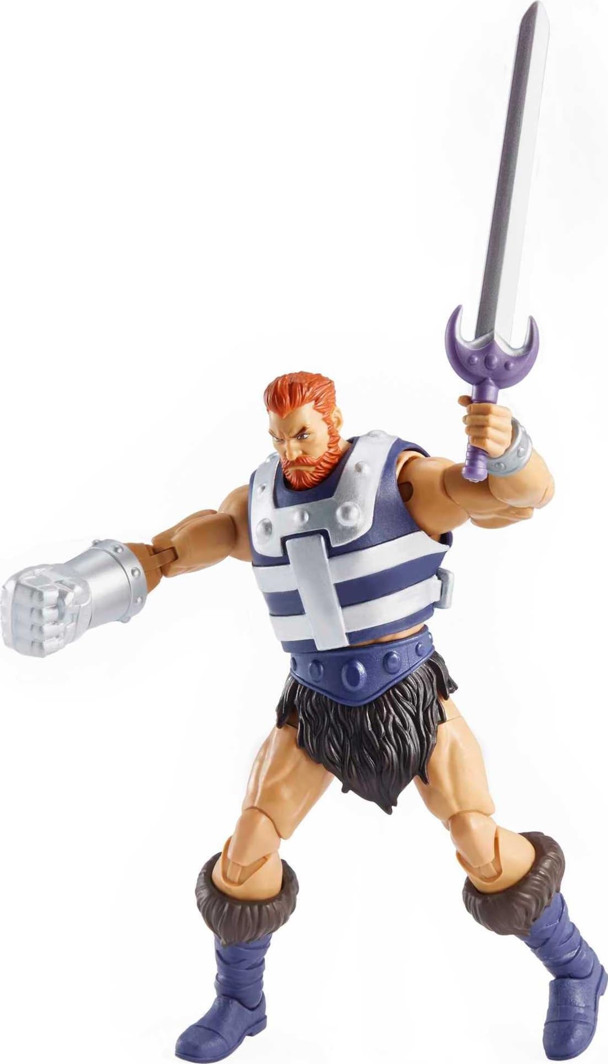 Masters of The Universe Figura de acción Masterverse Fisto con Accesorios, Regalo Coleccionable Motu de 7 Pulgadas para fanáticos de 6 años en adelante