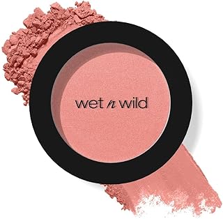 wet n wild Color Icon - Rubor, sin esfuerzo, mate, natural, traslúcido, mezcla sin costuras, aceite de jojoba suave con infusión de lujo, libre de crueldad animal y vegano, rosa Pinch Me