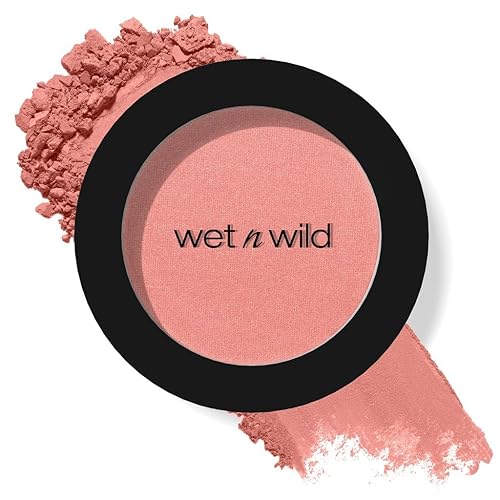 wet n wild Color Icon - Rubor, sin esfuerzo, mate, natural, traslúcido, mezcla sin costuras, aceite de jojoba suave con infusión de lujo, libre de