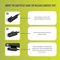 Vista 9 de Dongar Dashcam Power Adapter (10-pin Type H) for Hyundai/Kia. Compatible with Select Models, EV6, and More. Connects to Rearview Mirror, Built-in