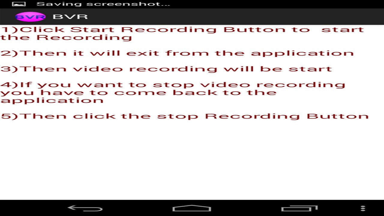 Background Video Recorder App on Amazon Appstore