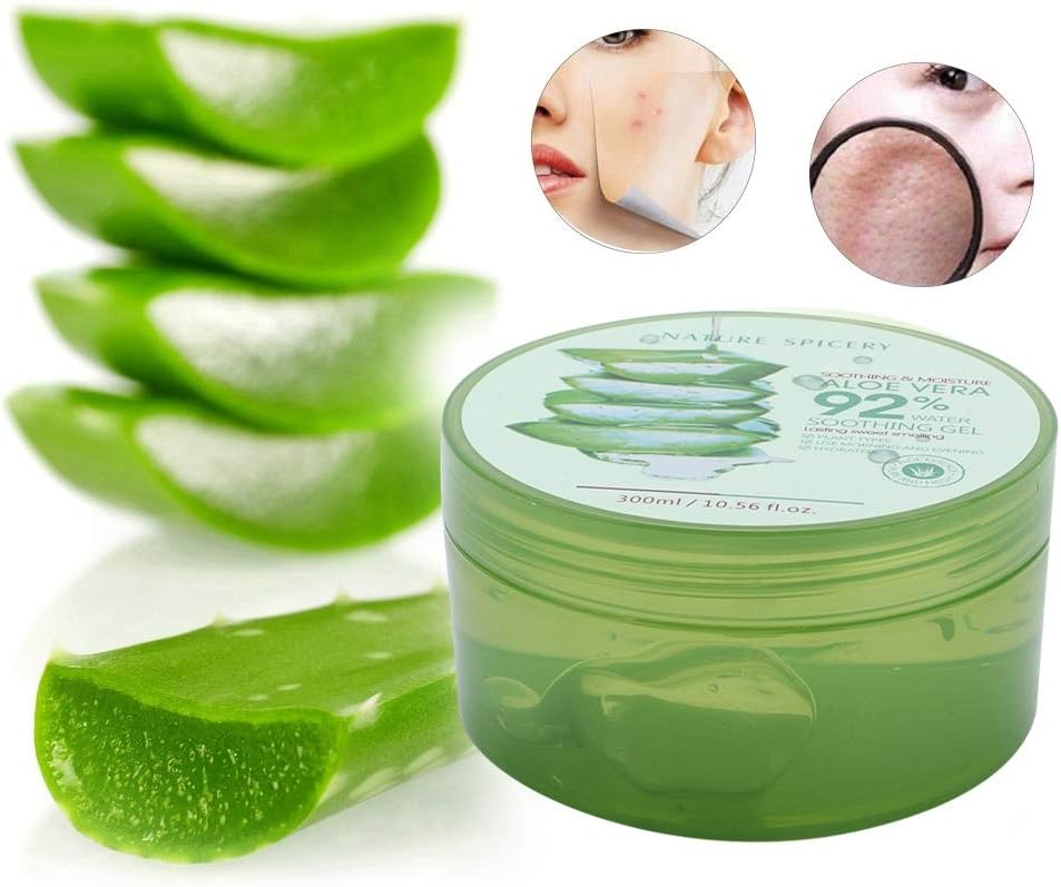 gel di aloe vera per il viso 100 organico