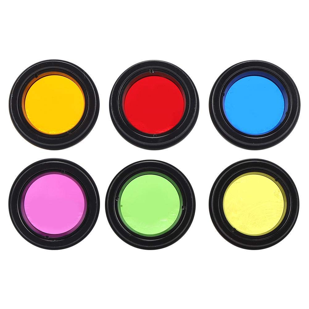 Filtre Solaire Telescope Ensemble De 7 Filtres Astrologiques En Couleur De 1 ,25 Pouces Pour Tu00e9lescopes Astronomiques Filtre En Verre Astrosolar