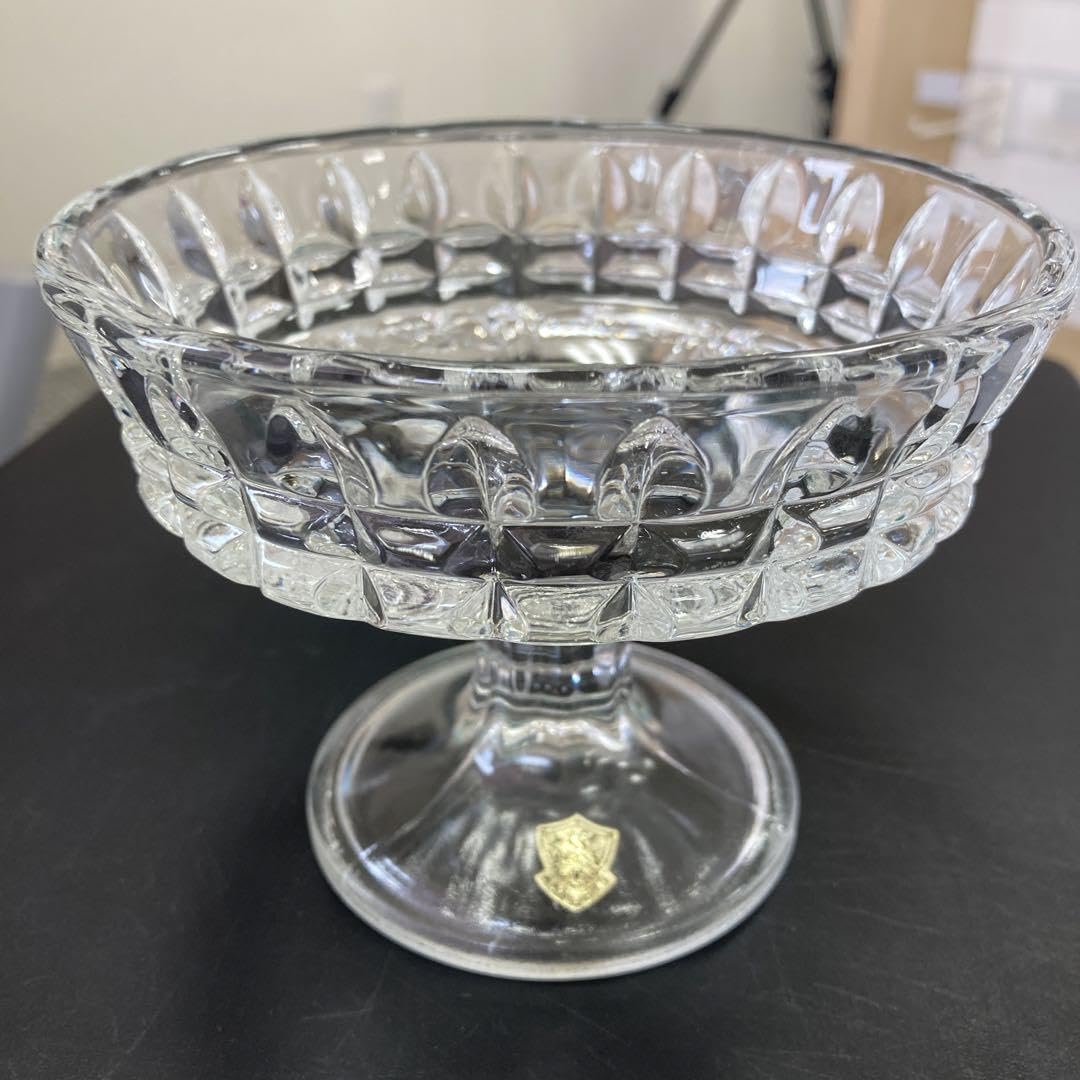 ガラス食器 Chance Glass 社 デザート小皿6枚とピッチャー同梱 ガラス