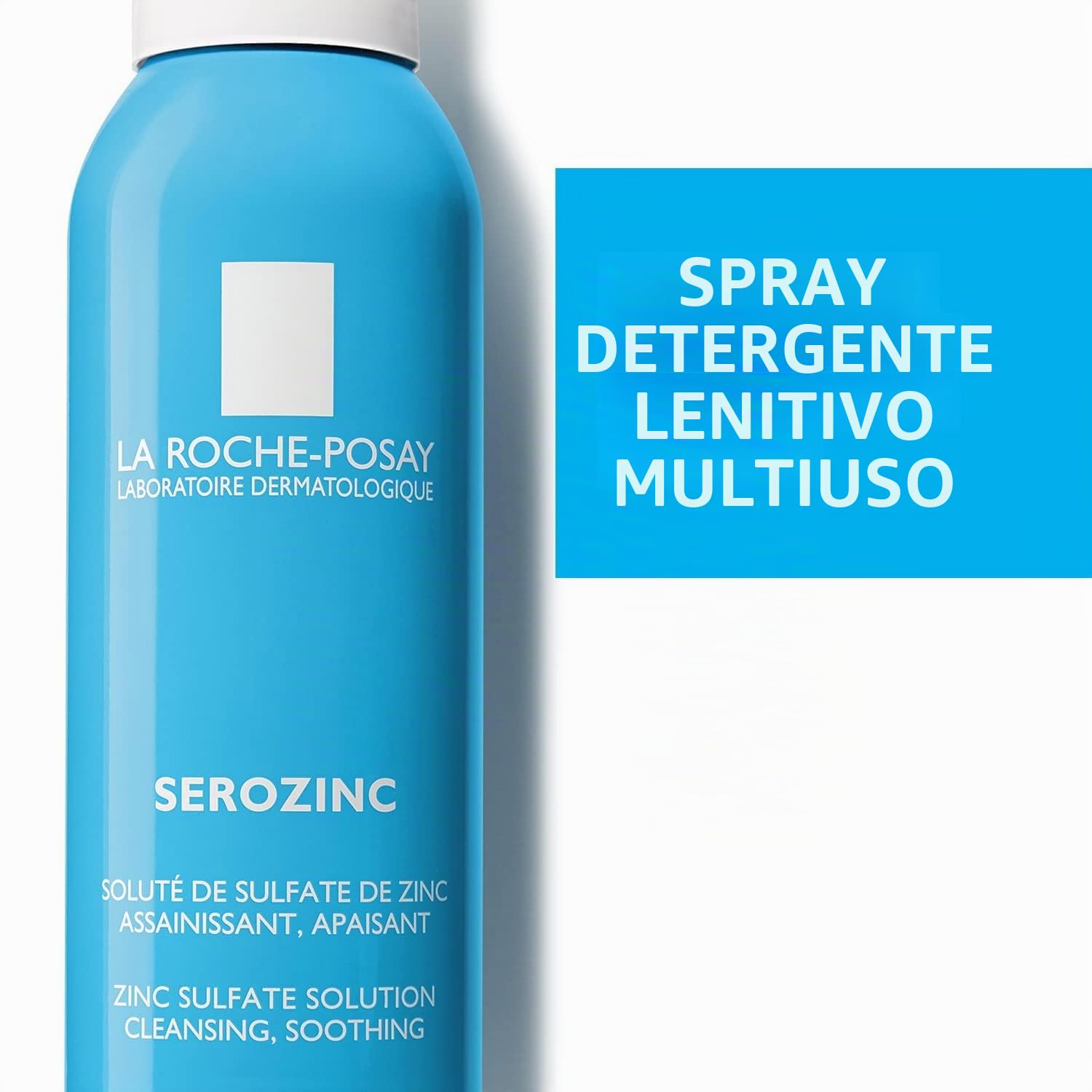 La Roche-Posay Serozinc, Tonico Spray Detergente e Astringente, Pelle Detersa e Lenita, Con Zinco Solfato e Acqua Termale, Con Proprietà Sebo-regolatrici, 150 ml