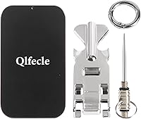 Vista 8 de Palillos de dientes de titanio multiusos, palillos de dientes de metal portátiles para dientes, palillo de dientes de acero inoxidable reutilizable