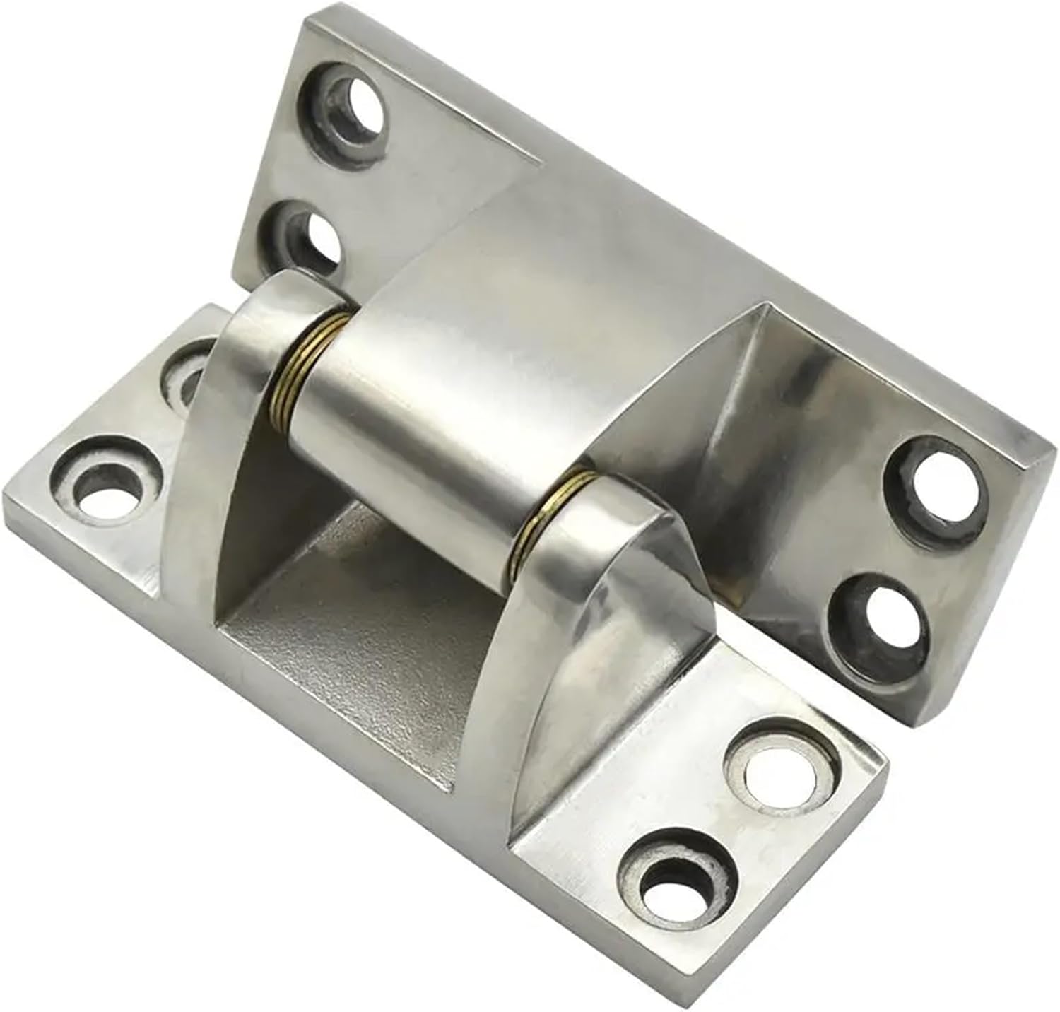 Stainless Steel Freezer Cabinet Door Hinge Industrial Heavy Mechanical Equipment Cabinet Door Convex Door Corner I-Shaped Hinge 1Pcs