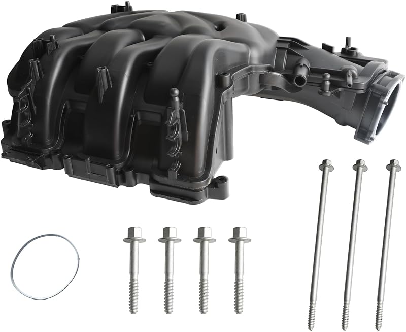 Coletor de admissão MITZONE para Jeep Wrangler e Ram 1500 3.6L – Kit com parafusos e junta