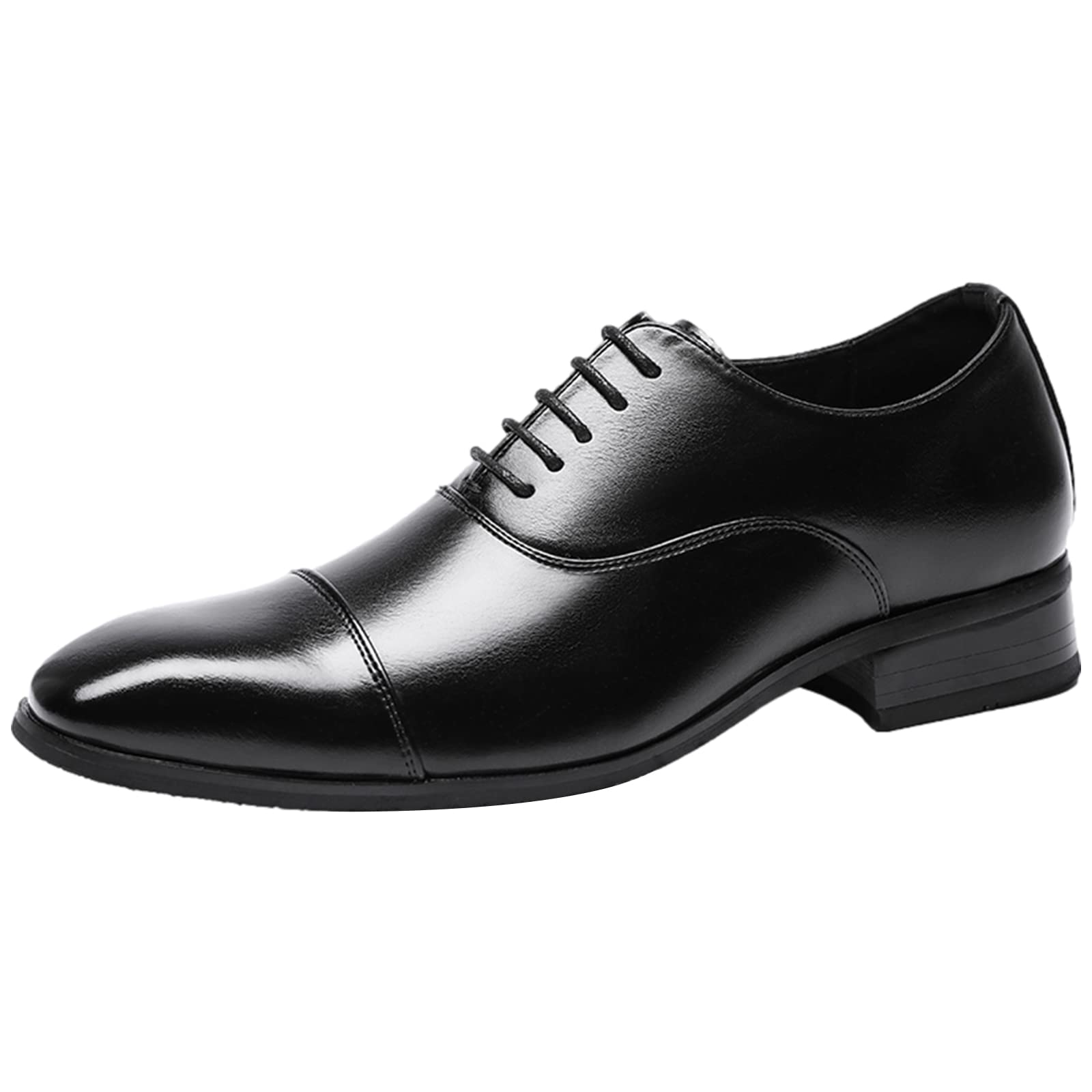 ANUFER Uomini Formale Affare Scarpe da Sera di Bell'aspetto Oxford con Punta a Punta Pelle in Microfibra Scarpe da Sposa