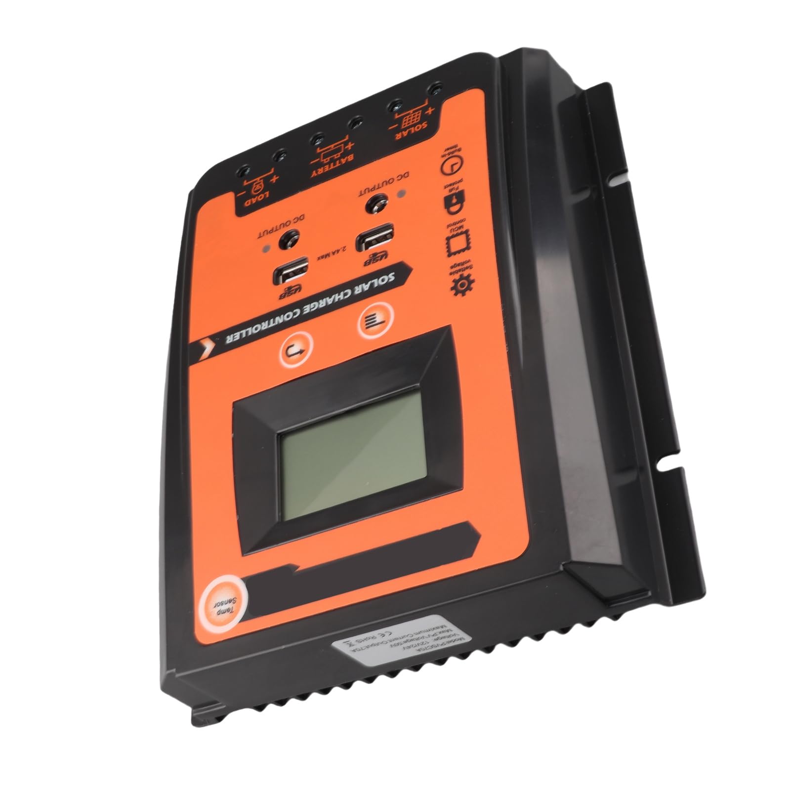 Pannello Solare Controller LCD Doppio Regolatore di Carica USB 70A 12V 24V con Protezione Multipla per Barca Off Grid Utenti Che Caricano la Batteria