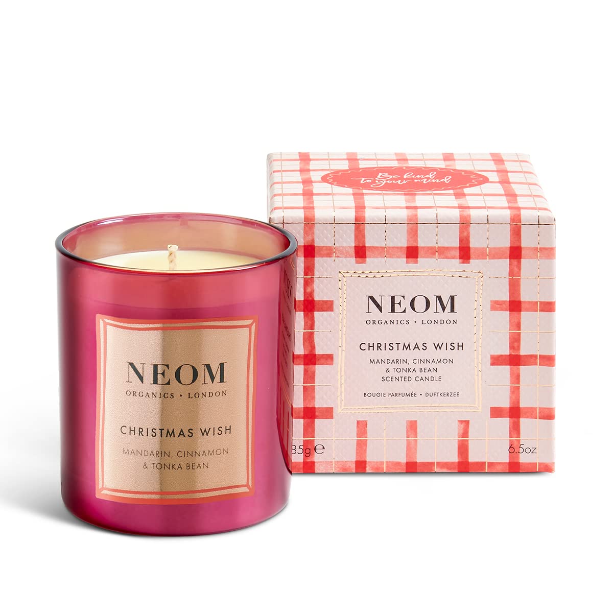 Buy NEOM Christmas Wish Luxury Scented Candle, 1 Wick Online at