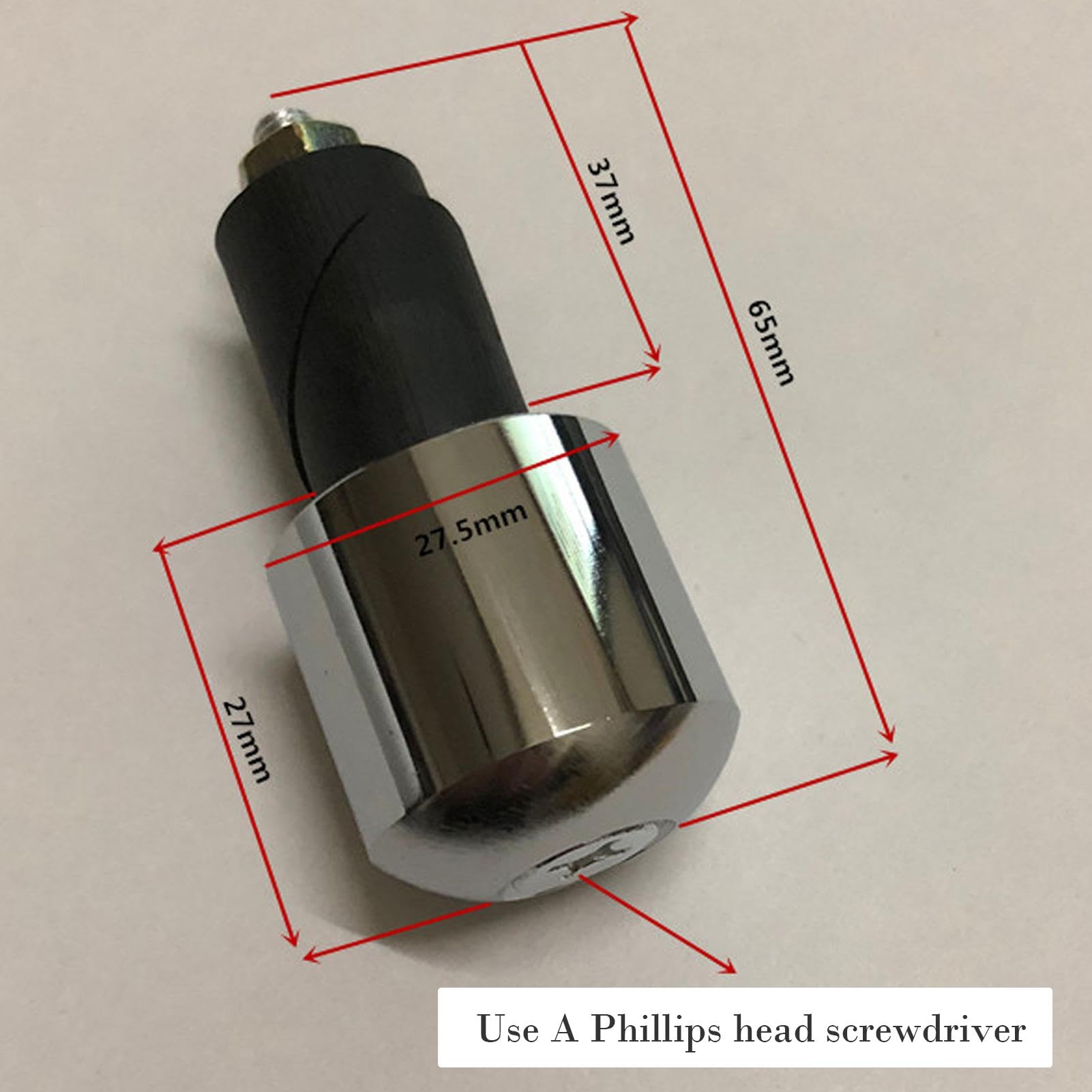 Tappi Manubrio Moto Teksome - In Ferro E Gomma, Per Ridurre Le Vibrazioni
