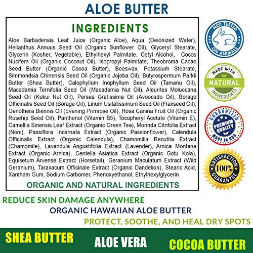 Total Activation Large 8 Oz Container Hawaiian Aloe Vera Face Moisturizer To Use Day Or Night thumb #4