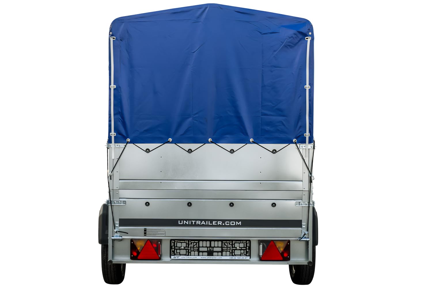 UNITRAILER PKW-Anhänger Garden Trailer 230 Kipp 750kg mit Hochplane