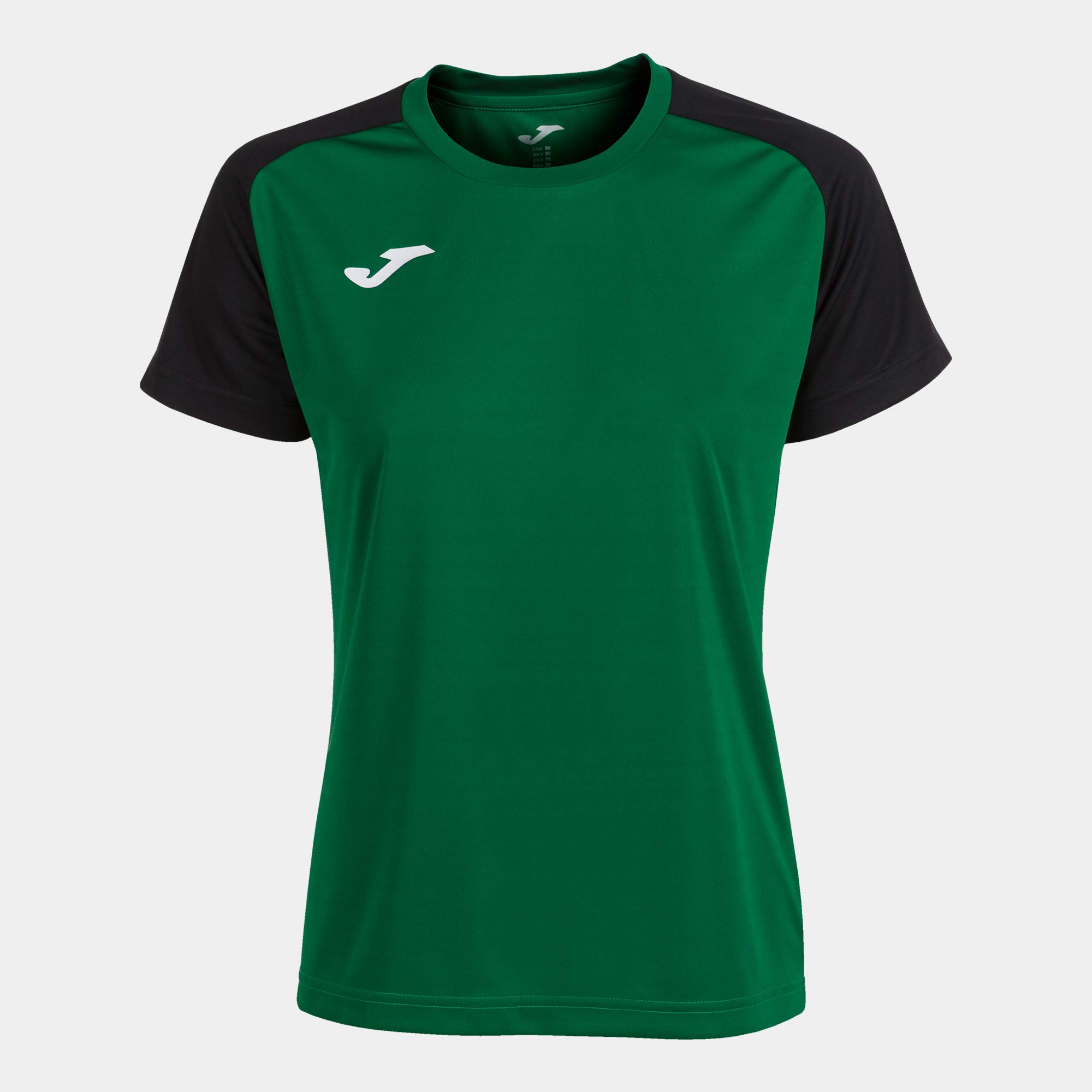 Joma Academy IV Women's T-Shirt (Pack of 1) Green-Black
