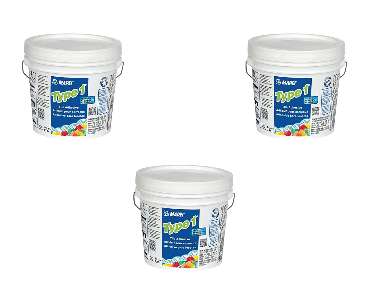 Mapei Type-1 White Adhesive : Tools & Home Improvement