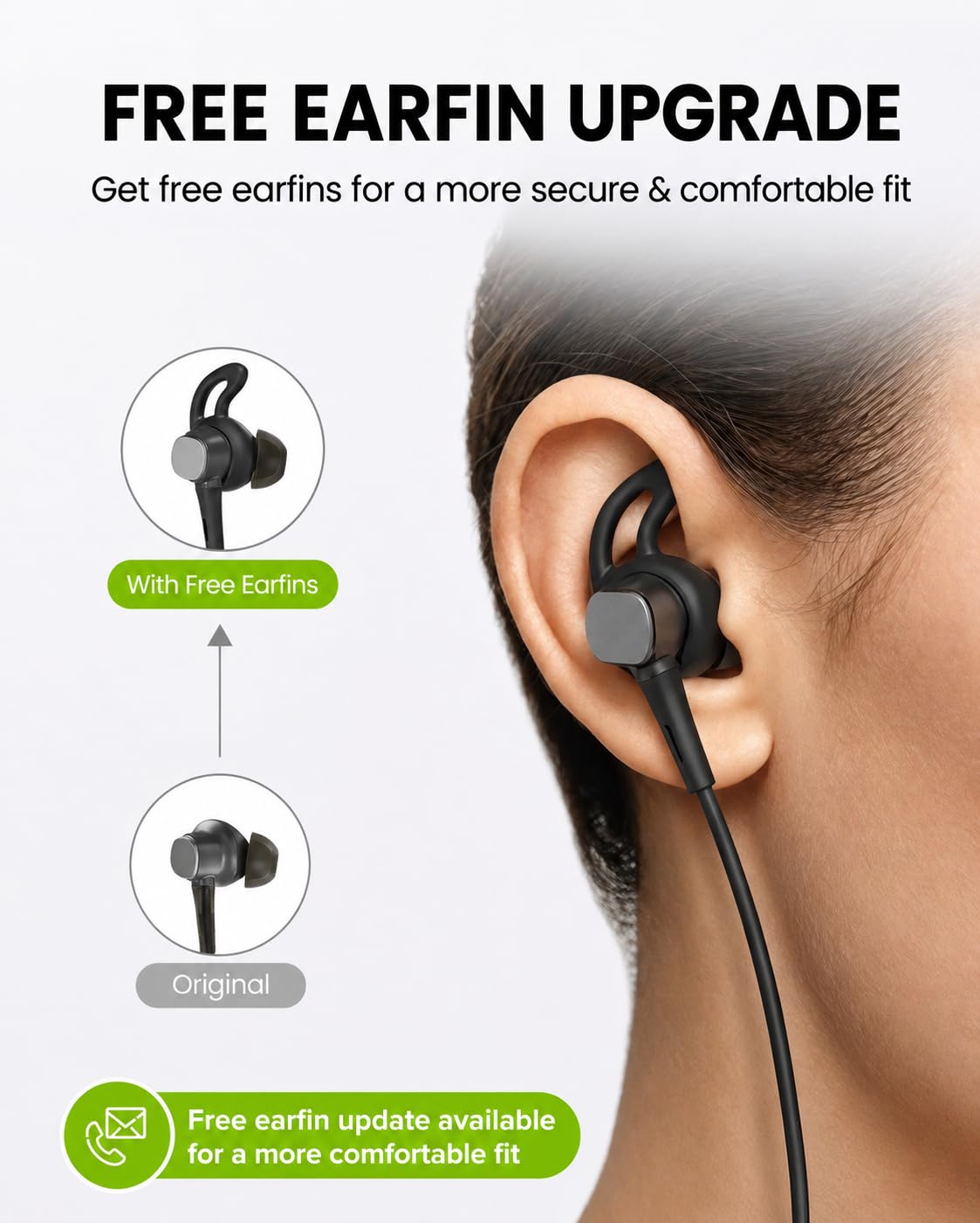 Avantree Loop – Słuchawki Bluetooth z pałąkiem na szyję i technologią Auracast, niskie opóźnienie, 3 tryby EQ z wyraźną mową, słuchawki dokanałowe, wygodne do TV, telewizora, PC
