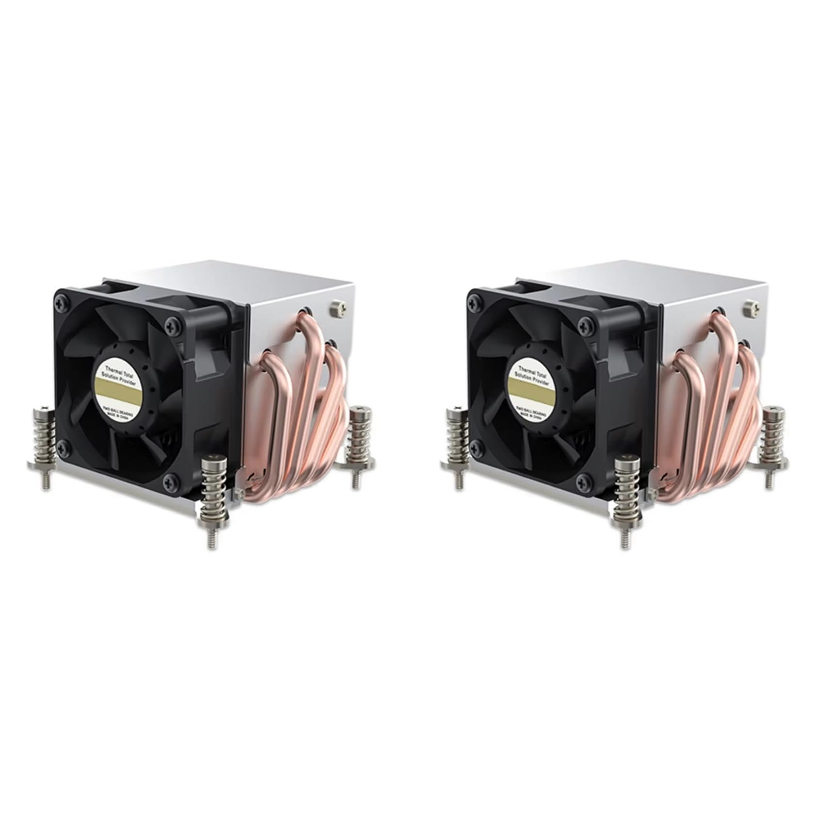 Dissipatore di LGA2011 2X Radiatori, 4 Tubi, 12V, 80x80 mm