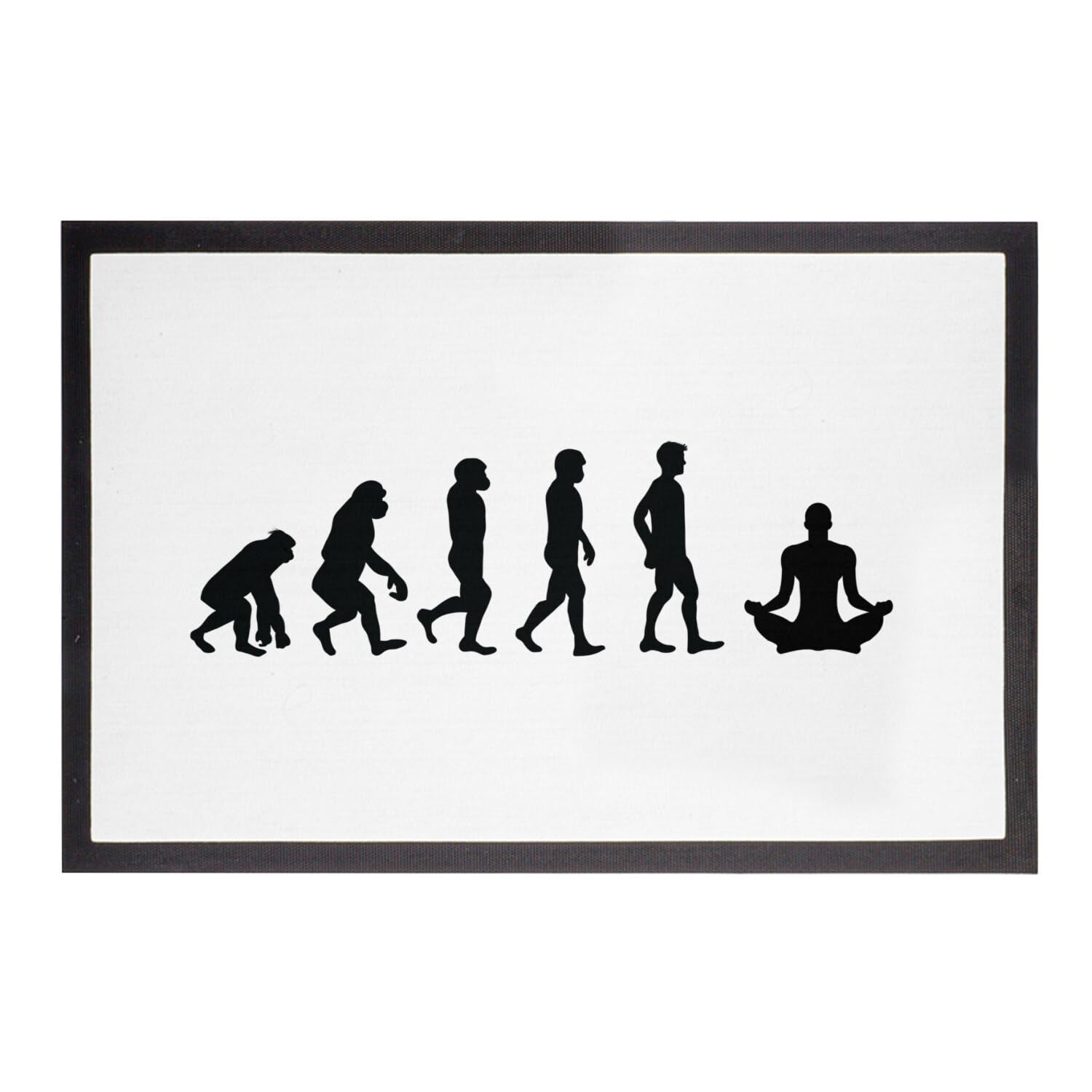 Paillasson Evolution Méditation pour Entrée Zen et Intérieur Yoga Épuré