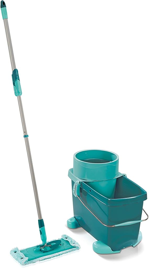 Leifheit Clean Twist Medium Mop and Bucket Set, MoistureControlled
