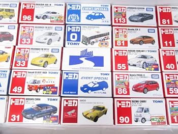 Amazon.co.jp: ② 未使用 50台 ミニカー トミカ TOMY 50個 おまとめ