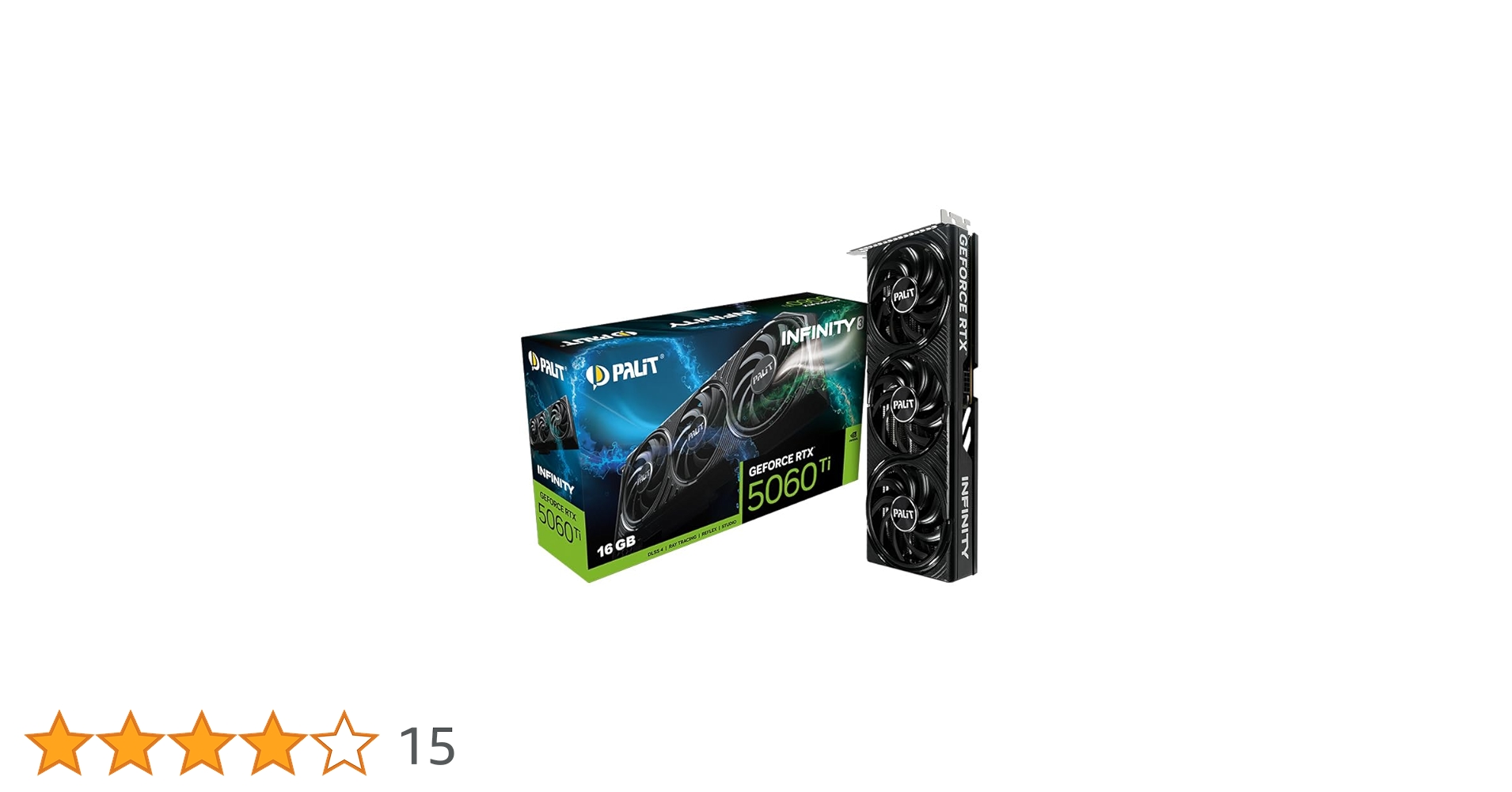 グラフィックボード・グラボ・ビデオカード GeForce RTX 5060 Ti Infinity 3 [16GB] 楽天市場】Palit(パリット) GeForce RTX 5060 Ti Infinity 3