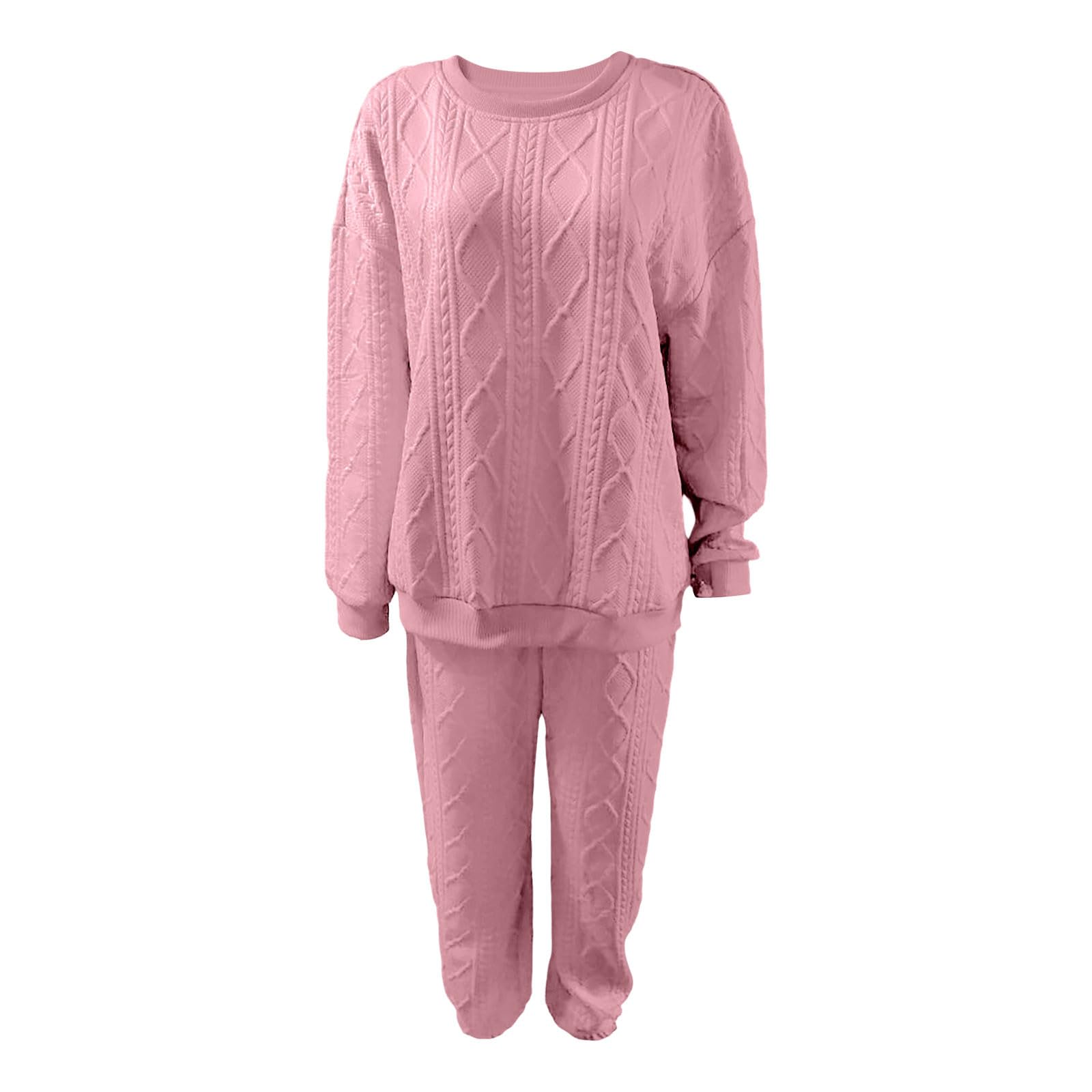 Generisch Jogginganzug Damen Set Trainingsanzug Zweiteiler Hosenanzug Damen Sportlich Freizeitanzug Elegant Tracksuit Sportanzug Jogging Anzug Set Sportswear Für Running Yoga Gym