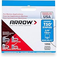 Vista 3 de Arrow Monel grapas T50 resistentes al óxido genuinas
