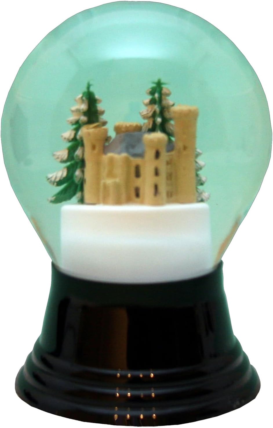 Alexander Taron Importer PR1561 Perzy Snowglobe-Medium City-5" H W x 3" D, Green